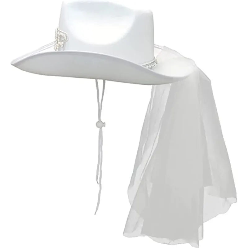 Bride's Cowboy Hat