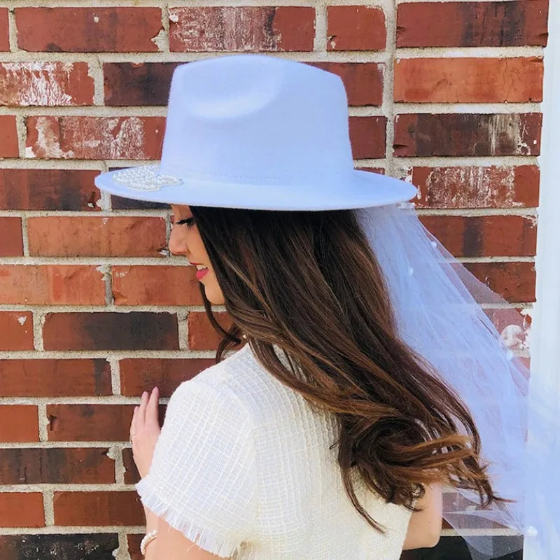 Bride's Cowboy Hat